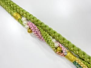 正絹　振袖用　手組帯締め